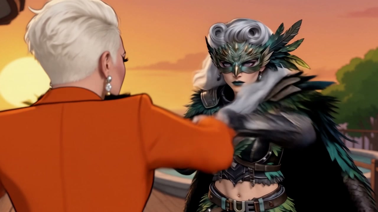 Poster for Krista/Unitiy Eagle - Animated Battle