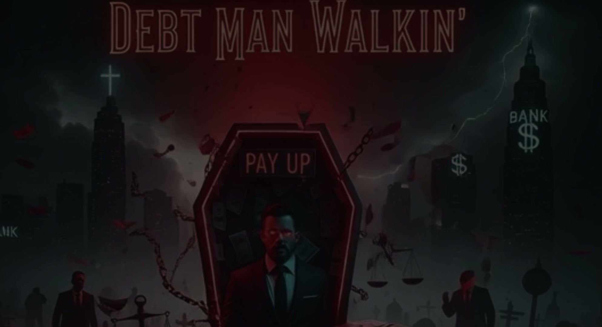 Poster for Debt Man Walkin'