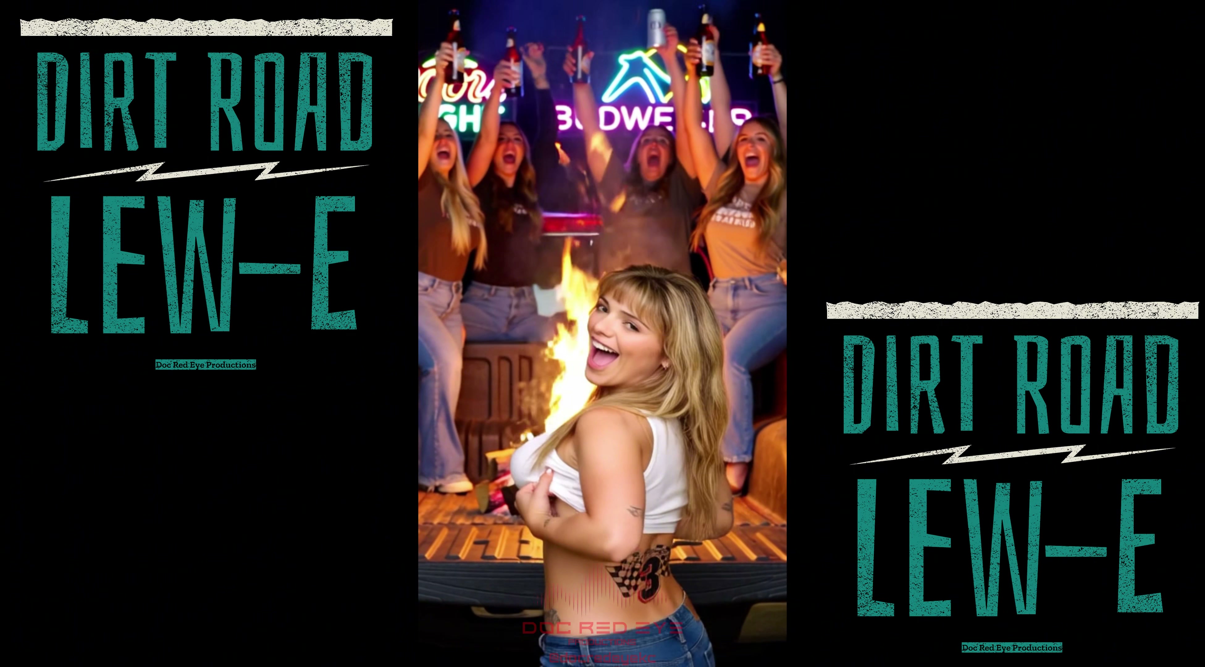 Poster for Trailer Park Queen – Dirt Road Lew-E